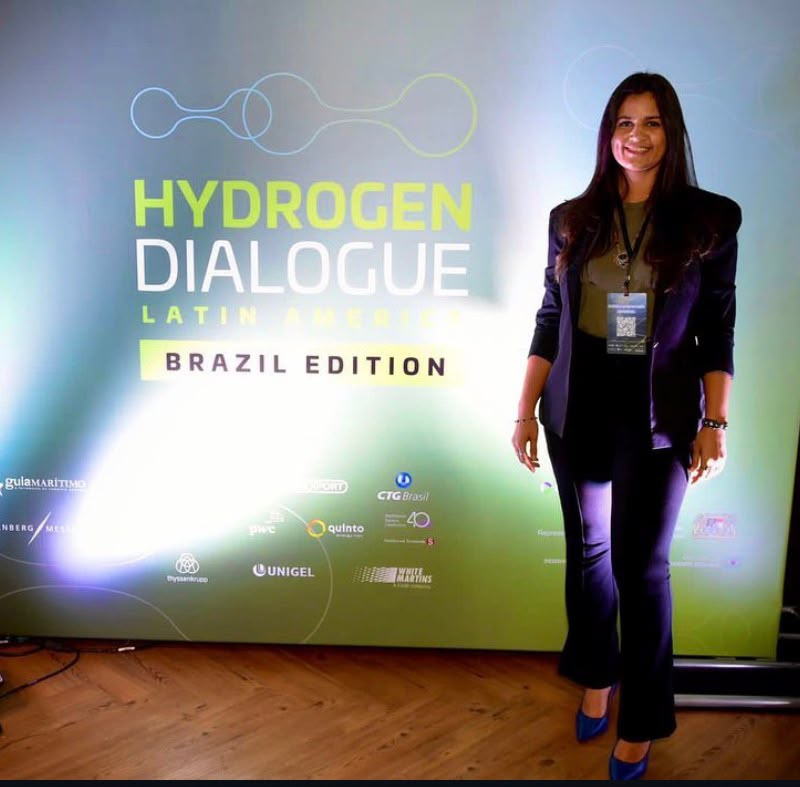 Rayllanna Cardoso no Hydrogen Dialogue Latin America